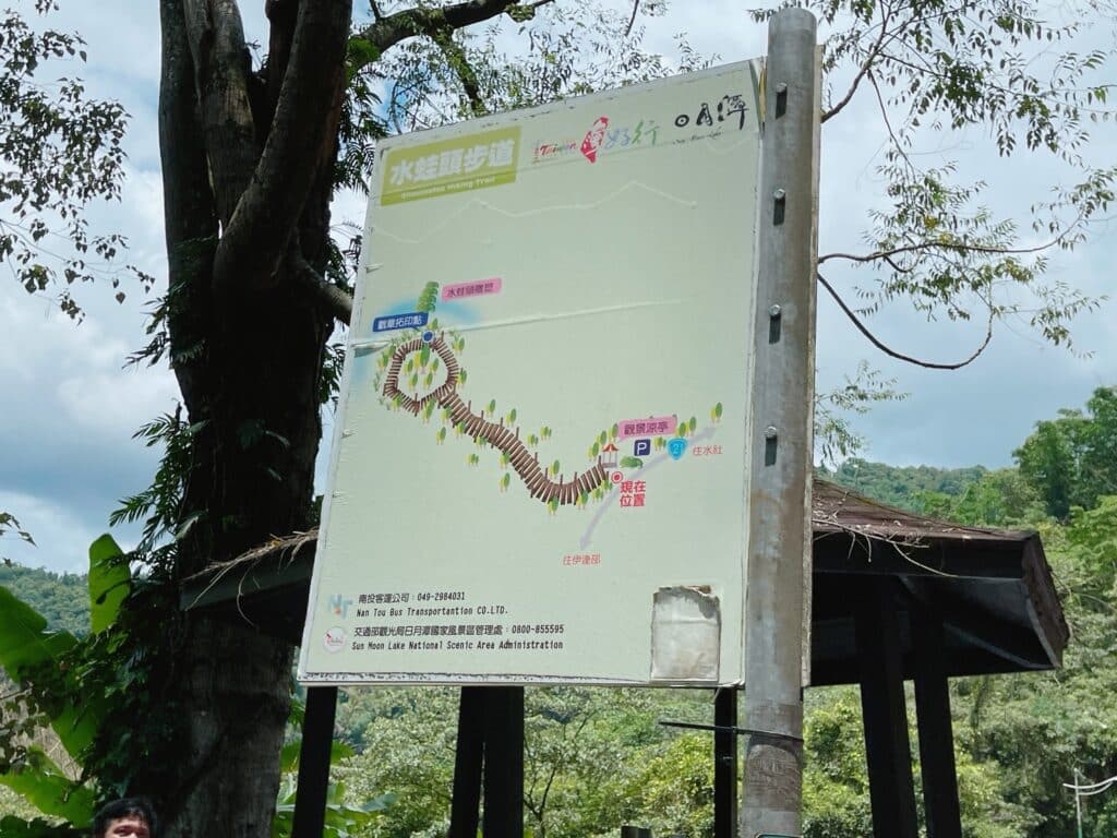 【南投日月潭景點】九蛙疊像&水蛙頭步道/2024免門票景點/輕鬆走環湖步道/日月潭水位高度之指標 - 196