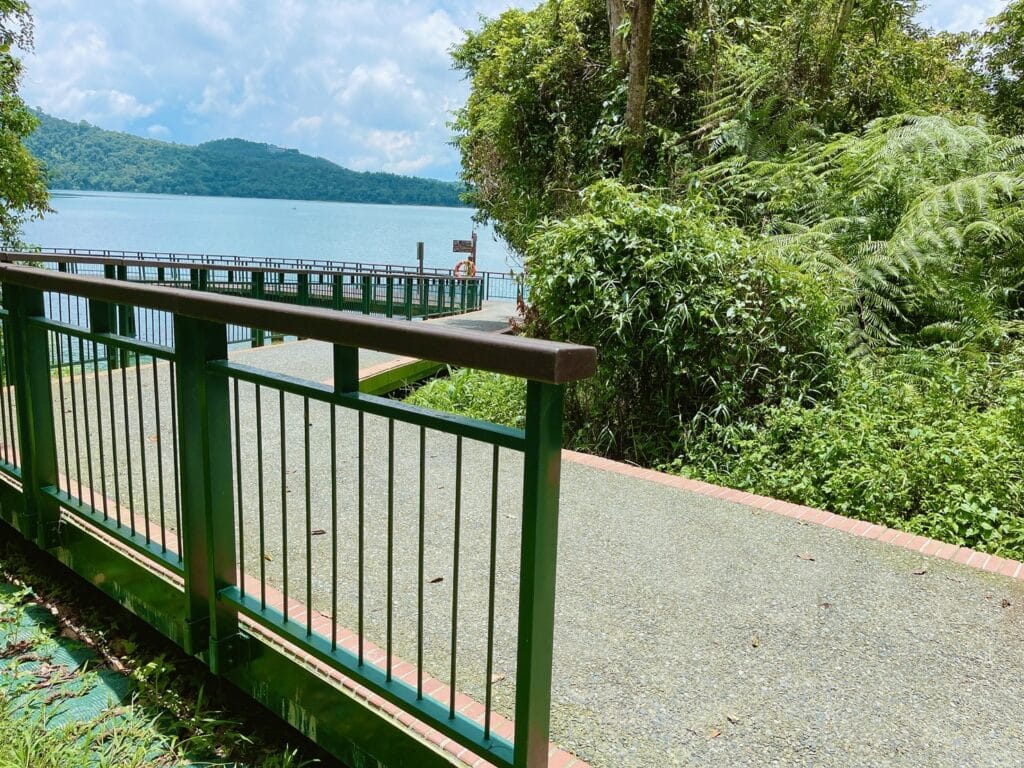 【南投日月潭景點】九蛙疊像&水蛙頭步道/2024免門票景點/輕鬆走環湖步道/日月潭水位高度之指標 - 212