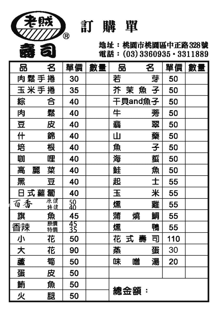 【桃園美食】老賊壽司-內有2026菜單/桃園人氣銅板美食/超過30種壽司任你挑 - 9