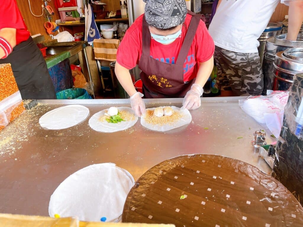【宜蘭美食】吳記花生捲冰淇淋-內有2026菜單/餅皮Q彈帶有濃郁花生香味 - 14