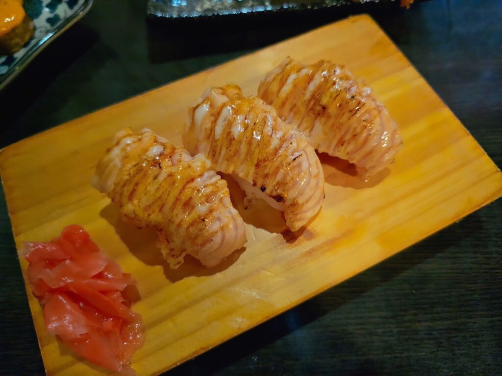 焦糖鮭魚握壽司