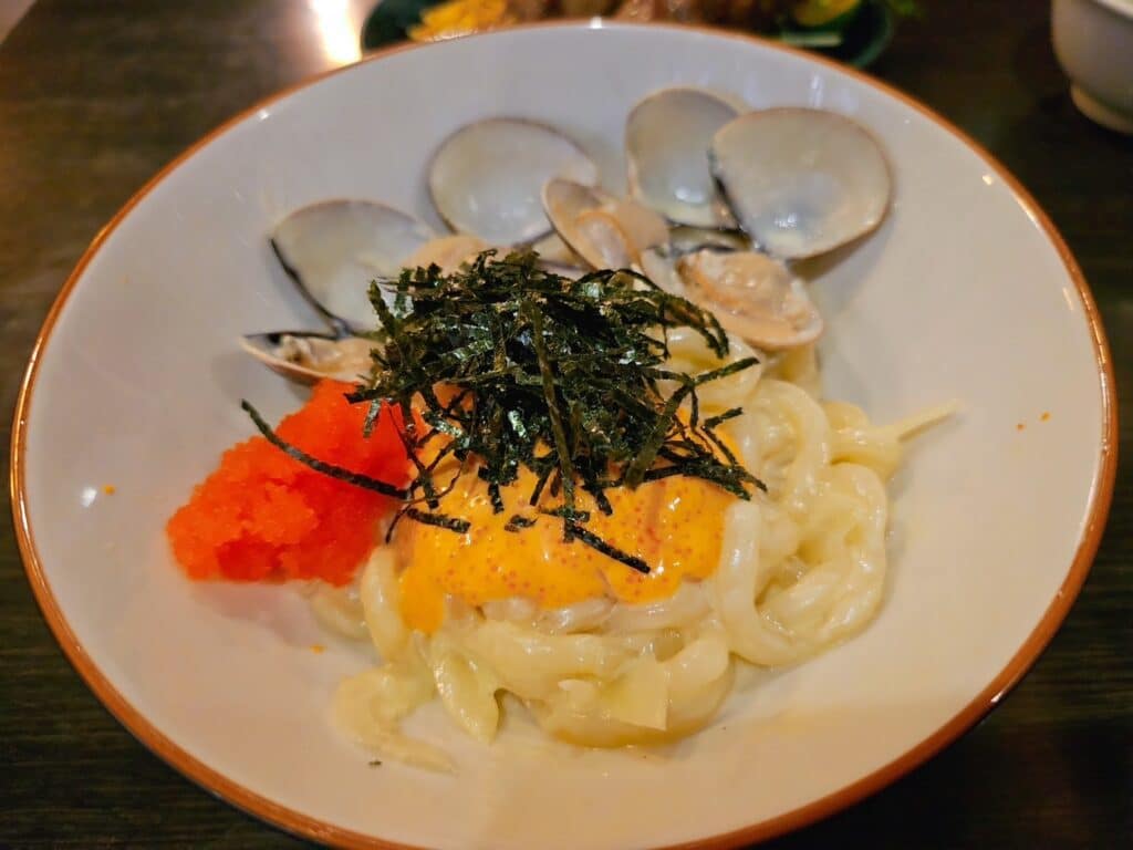 明太子奶油烏龍